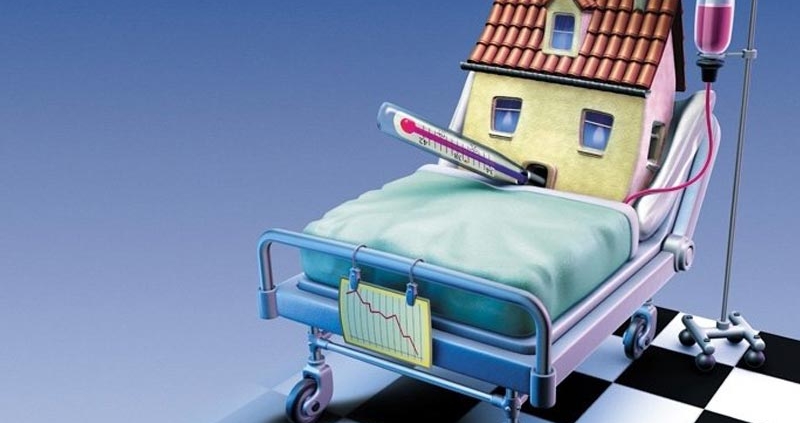 Image of a sick house